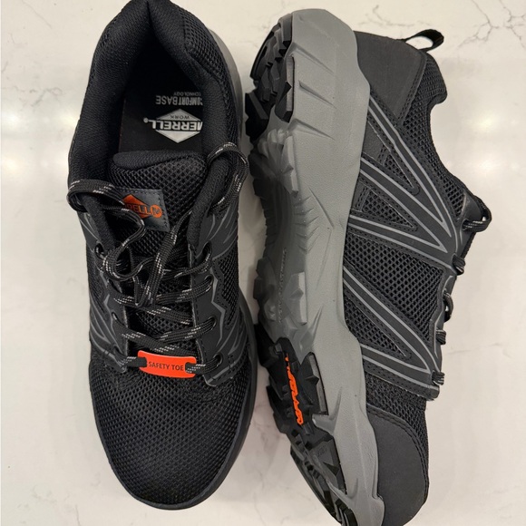 Merrell Black Safety Toe Shoes - Fullbench Superlite AT - Men’s Size 9 / 43 main image 4